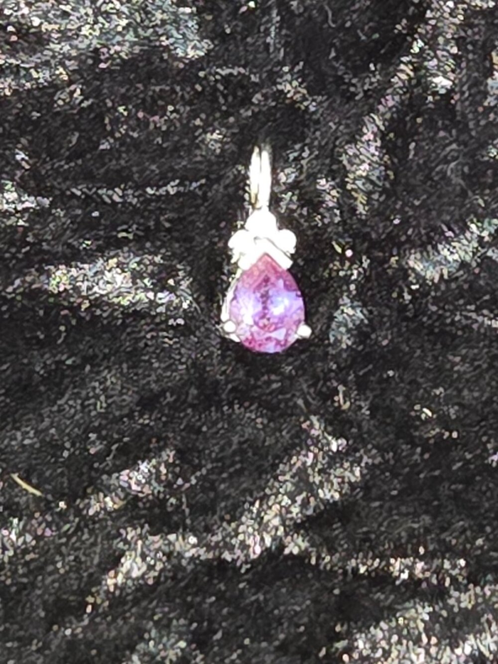 .925 SILVER Alexandrite pendant...26003